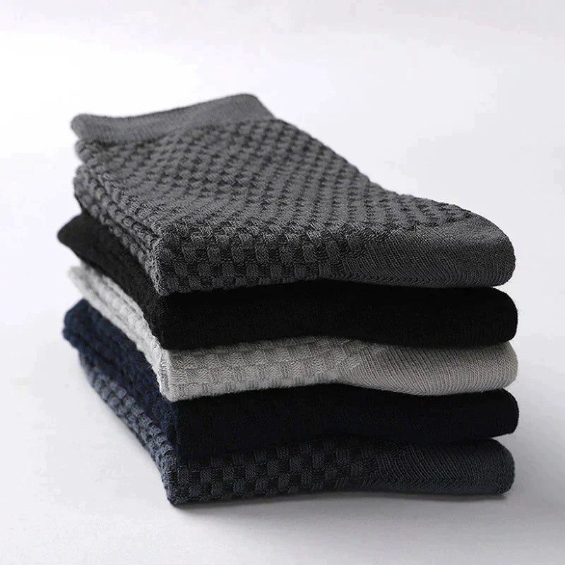 5 Pairs Premium Bamboo Fibre Socks