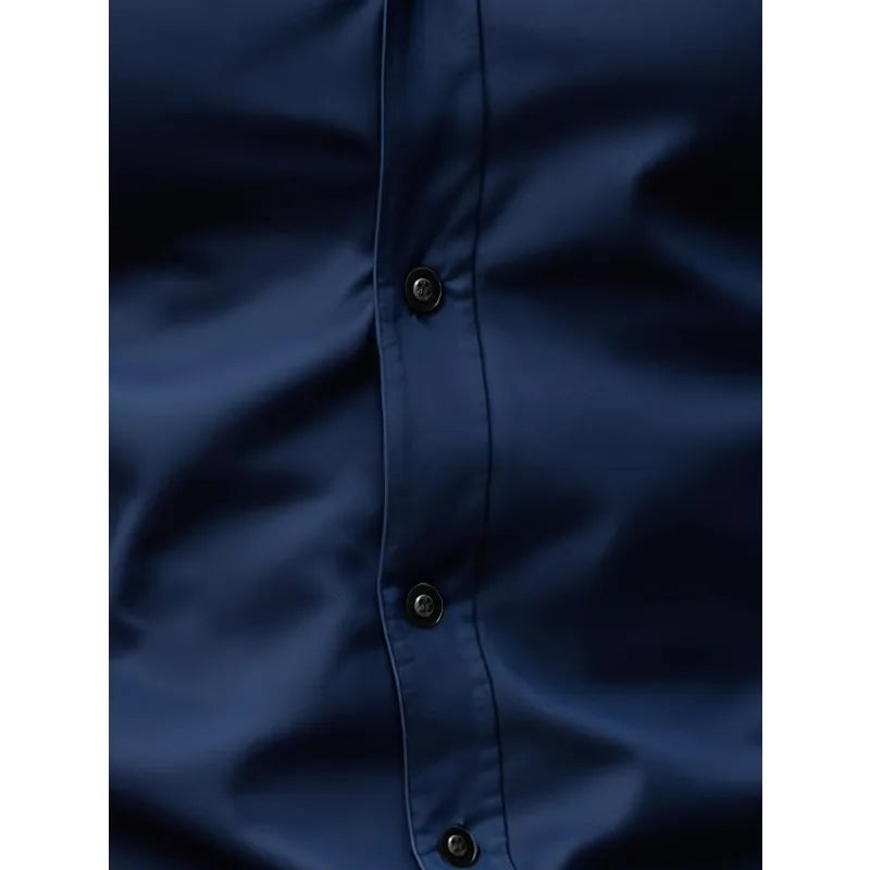 Wrinkle‑Free Slim Fit Shirt - BambooWR